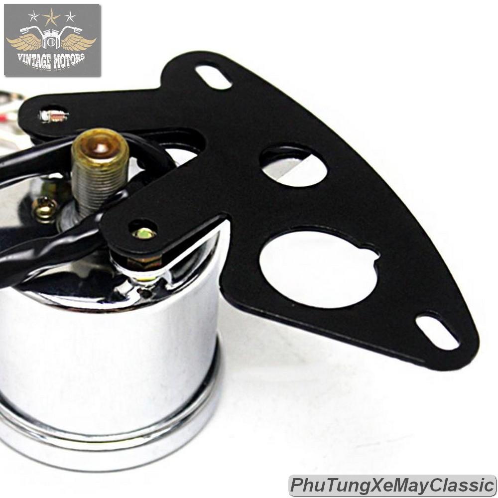 Pat công tơ có lỗ bắt ổ khóa độ xe cafe racer, độ xe cổ, honda 67, win, street tracker