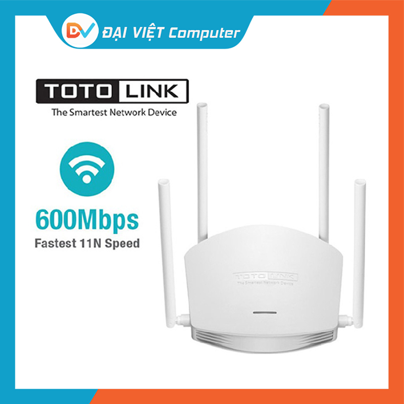 Bộ Phát Wifi TotoLink N600R 600Mbps 4 râu