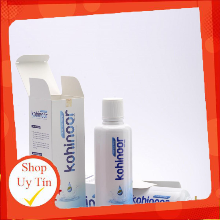 [HCM]Nước súc miệng Kohinoor cho hơi thở thơm mát ngừa sâu răng nhiệt miệng. - Chính hãng- TS001
