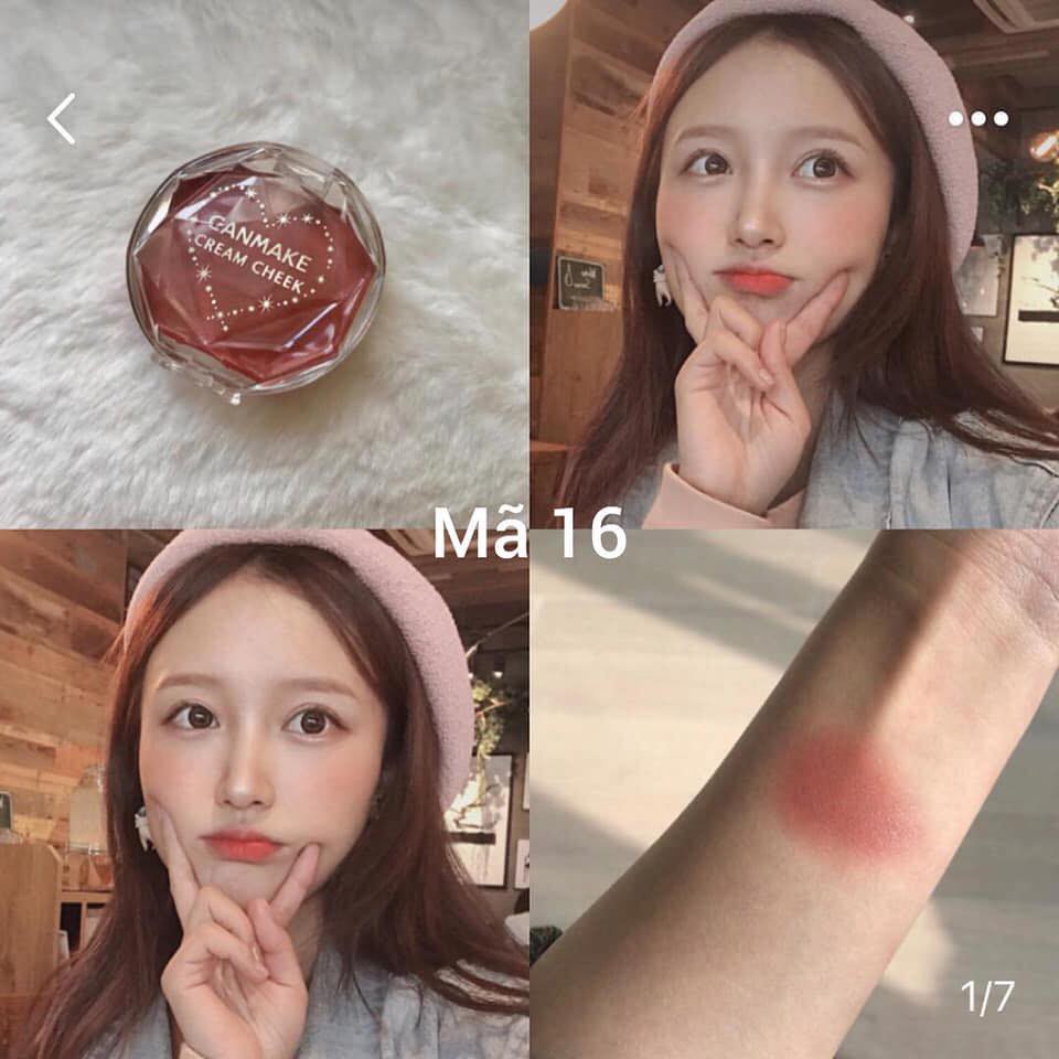 Má hồng dạng kem canmake cream cheek