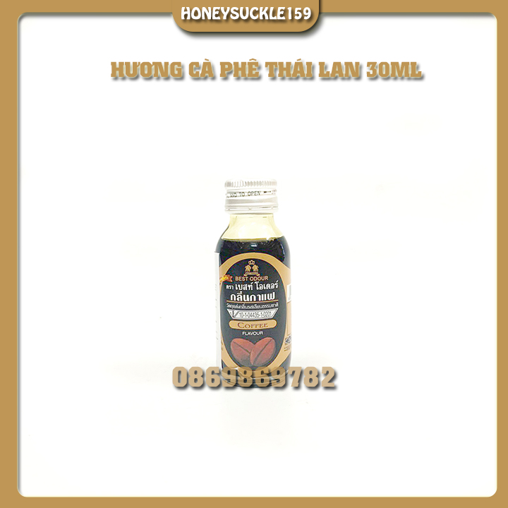 Hương Coffee Thái Lan Best Odour Chai 30ml