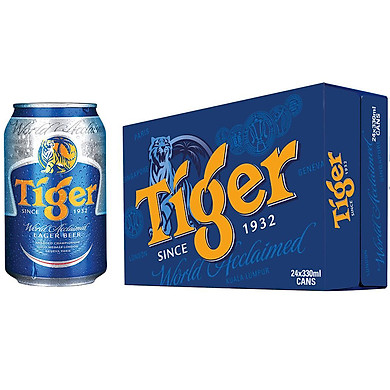 [HCM]Thùng Bia Tiger 24 Lon 330ml