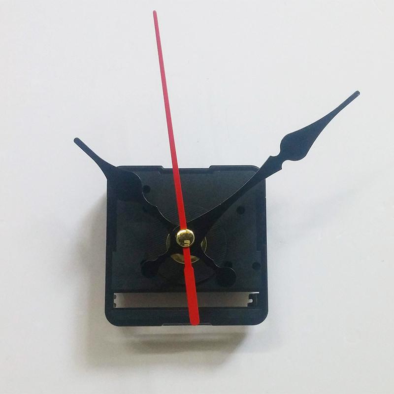Bộ kim đen 8cm và Máy đồng hồ treo tường loại tốt - Kim trôi