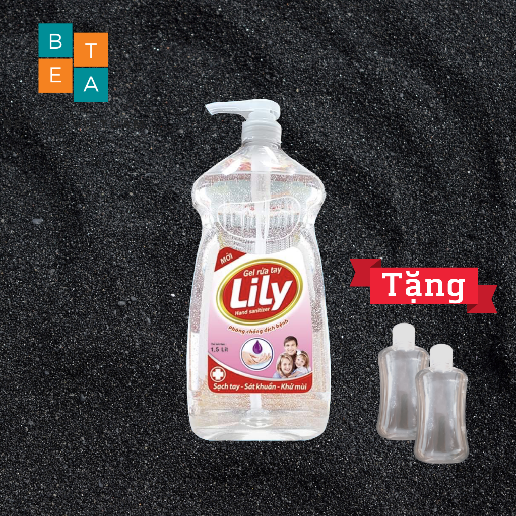 Gel rửa tay khô lily 1,5l - mỹ hảo