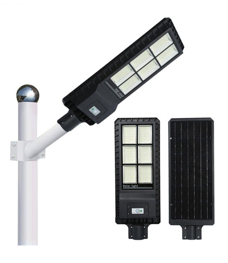 Đèn đường phố năng lượng mặt trời liền thể 150w