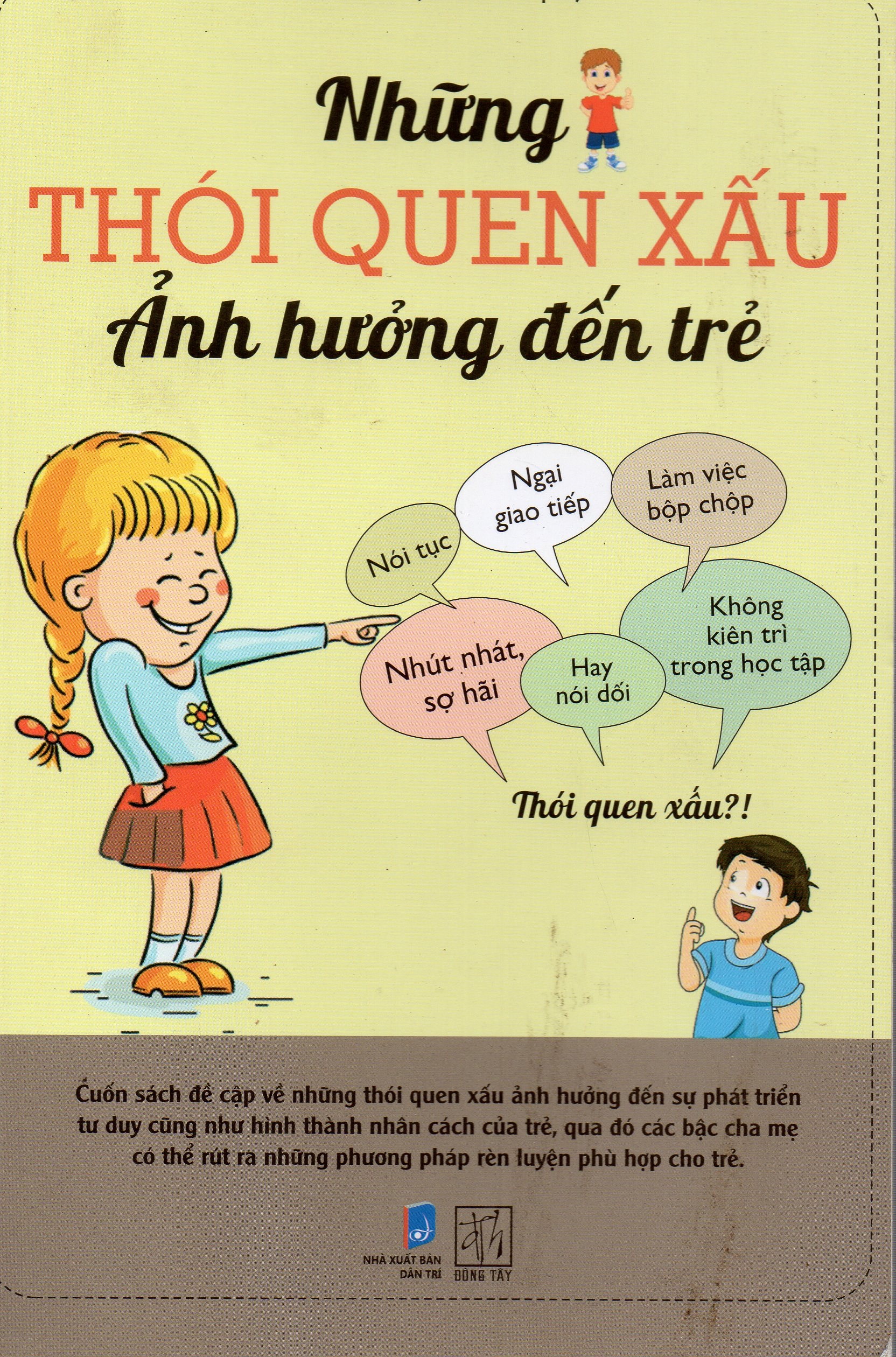 Những thói quen xấu ảnh hưởng đến trẻ