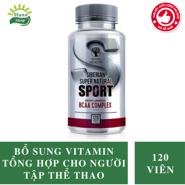 Viên Uống Tăng Cường Cơ Bắp Cho Người Vận Động Thể Thao Nhiều SIBERIAN SPORT BCAA COMPLEX[ CHÍNH HÃNG NGA ]