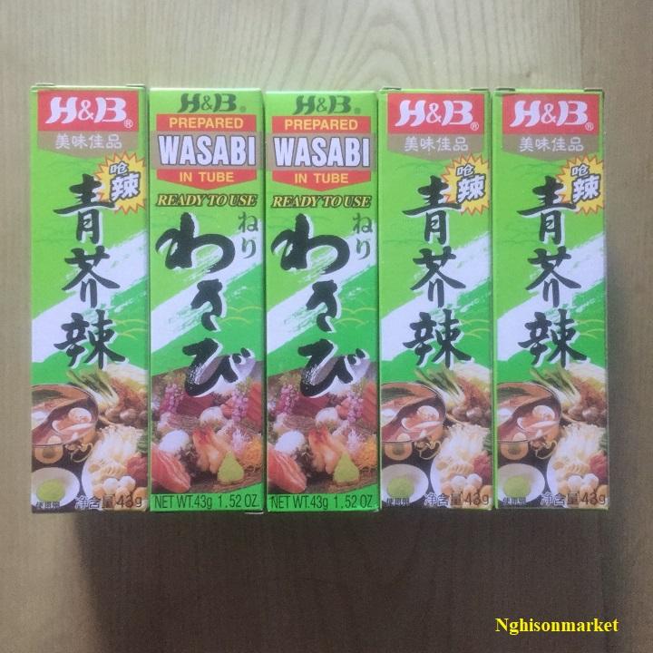 5 Hộp Mù Tạt thương hiệu Nhật