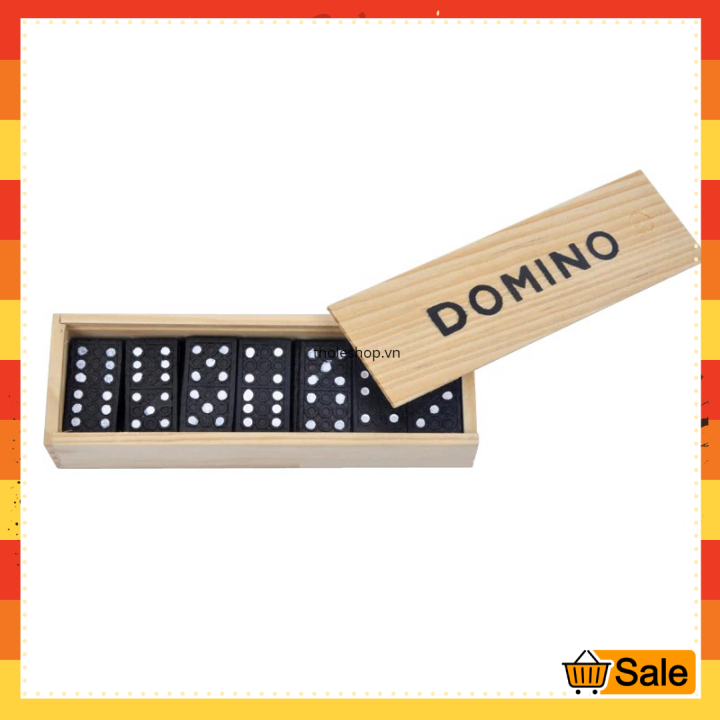 [HCM]Bộ cờ Domino - Bộ đồ chơi Domino - Bộ cờ bằng nhựa phát triển tư duy cho bé [GIÁ SỈ ]