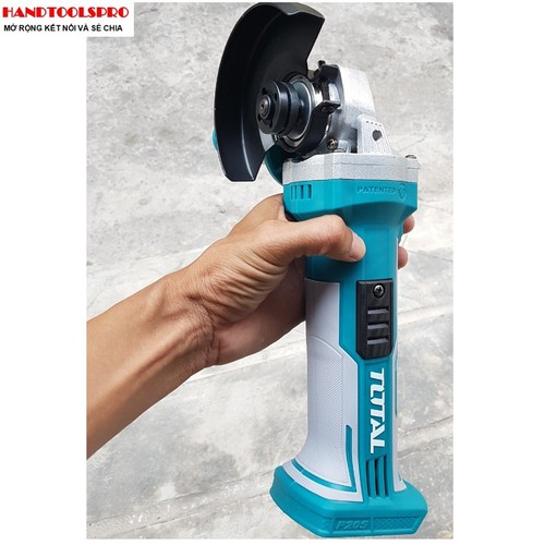 Thân máy mài góc không chổi than dùng pin 100mm 20 vol total tagli1002