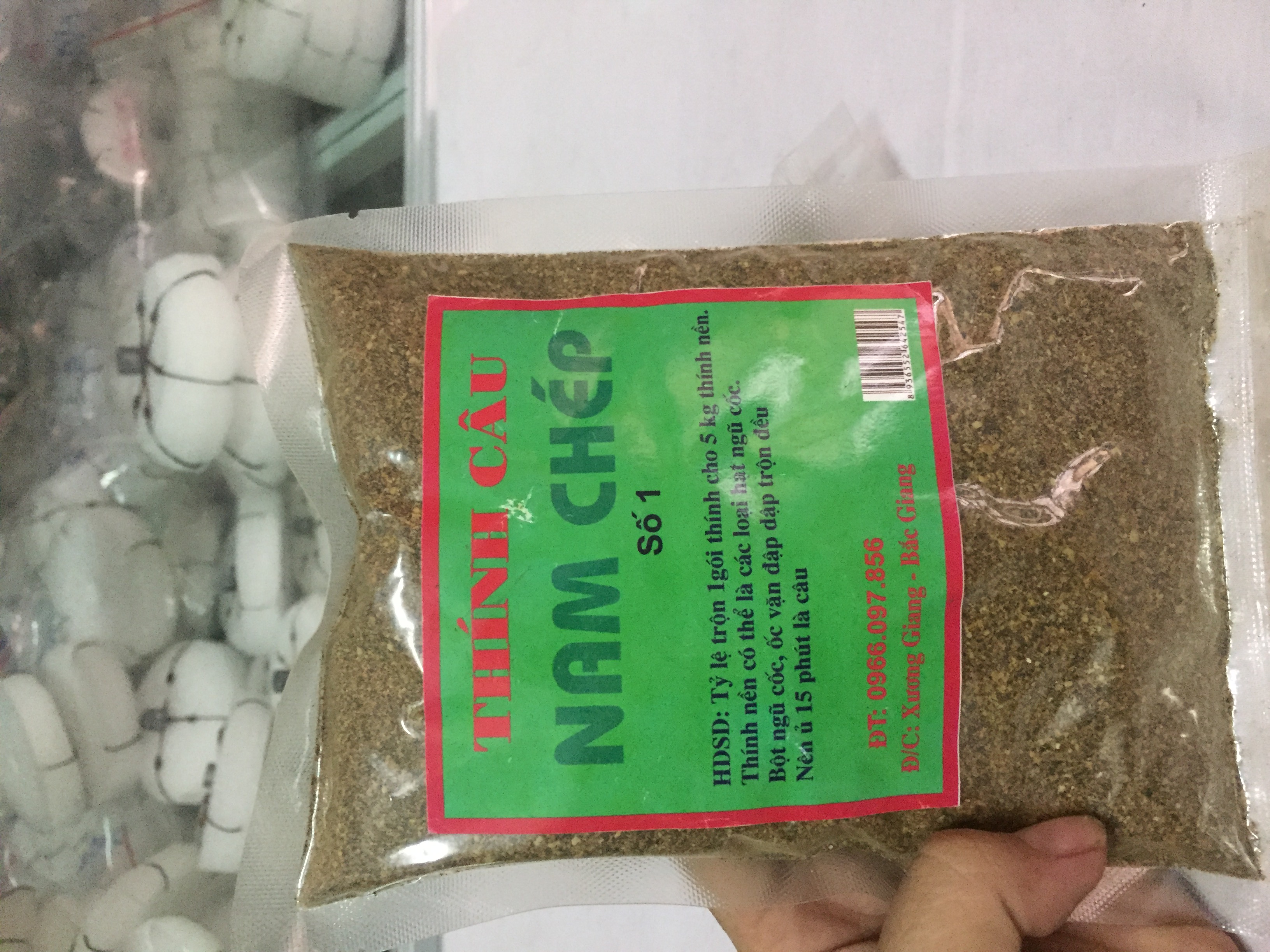 bộ 5 gói Thính câu nam chép số 1, chuyên dùng để câu cá chép các loại cá nước ngọt rất nhạy và hiệu quả, áp dụng trong mọi địa hình thời tiết