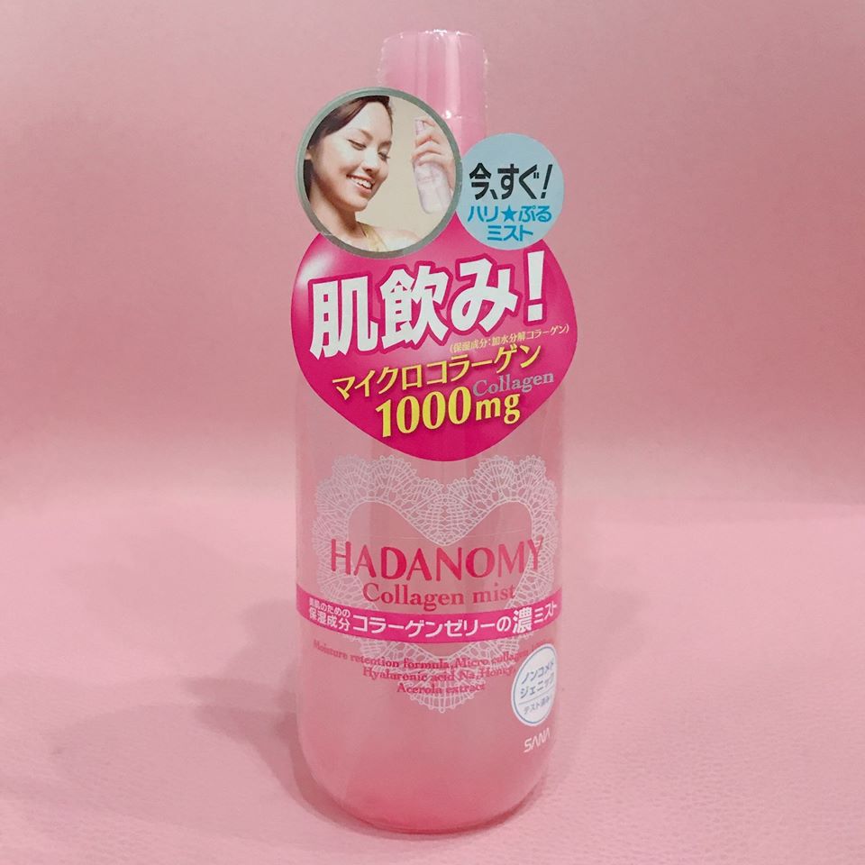 Xịt khoáng Hadanomy Collagen Mist Nhật Bản 250ml