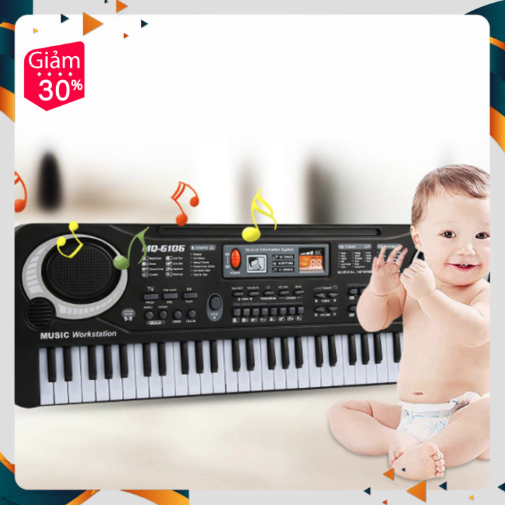 Euro Quality - NHẠC SĨ TÀI Tu Nhi Piano 61 phím Micro USB cắm ✴️NEW ✴️