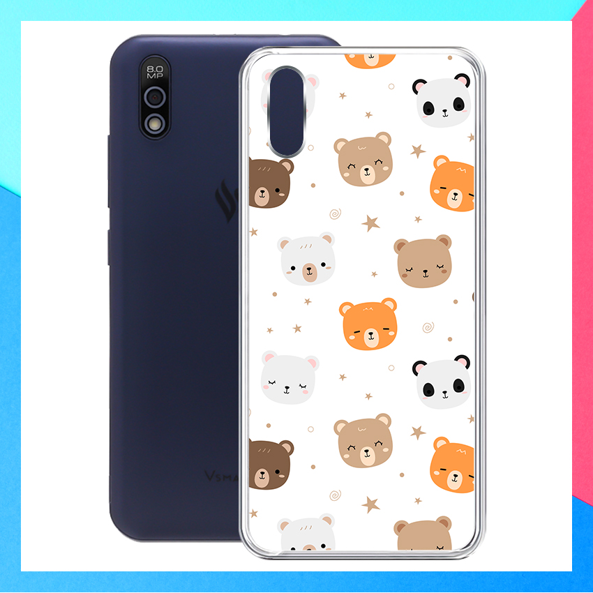 Ốp lưng vsmart bee 3 - 01273 8182 pd05 - silicone dẻo