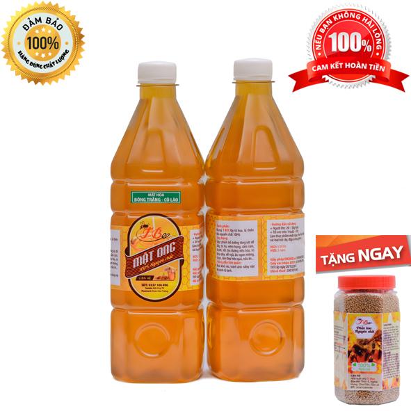 2Lít Mật Ong Nguyên Chất trị dạ dày T-Bee
