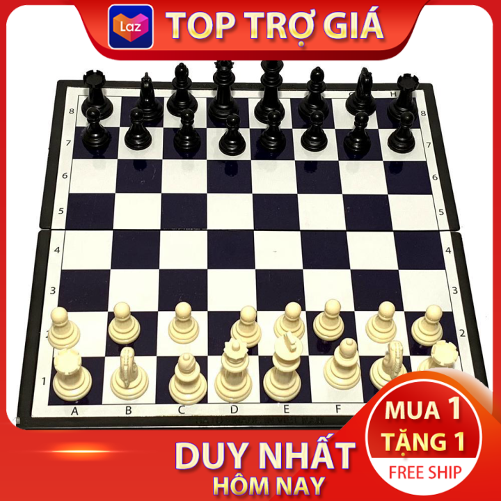 Đồ chơi giáo dục board games sato cờ vua quốc tế có nam châm cho bé từ 3 tuổi