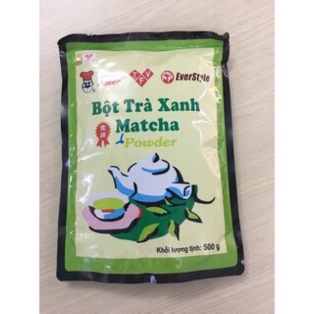 Bột trà xanh matcha đài loan gói 100gr