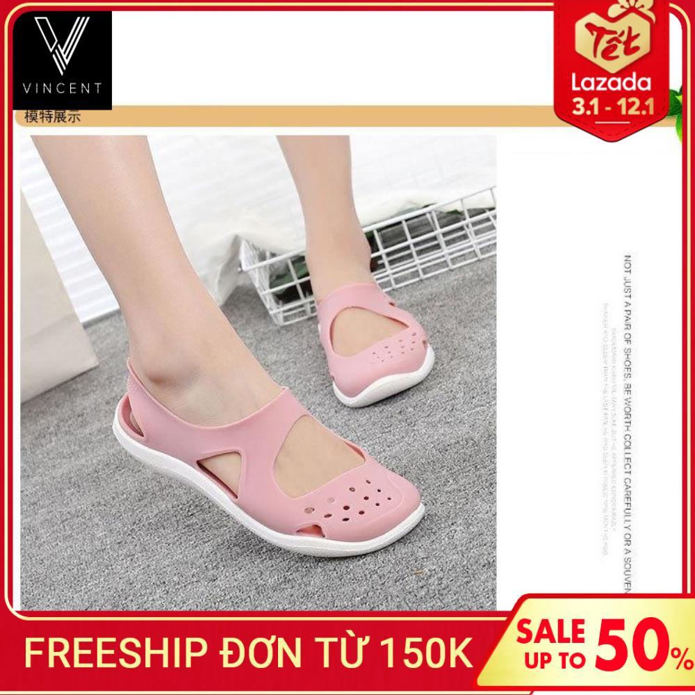Giày Dép Quai Tháng Mát Ôm Chân Đi Nhẹ Bền Êm Màu Đỏ Vàng Hồng