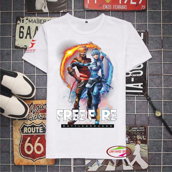 Áo free fire - bb dây cót