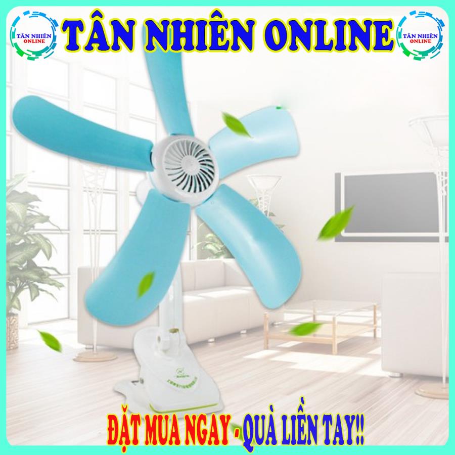 Quạt kẹp bàn size lớn 5 cánh lớn