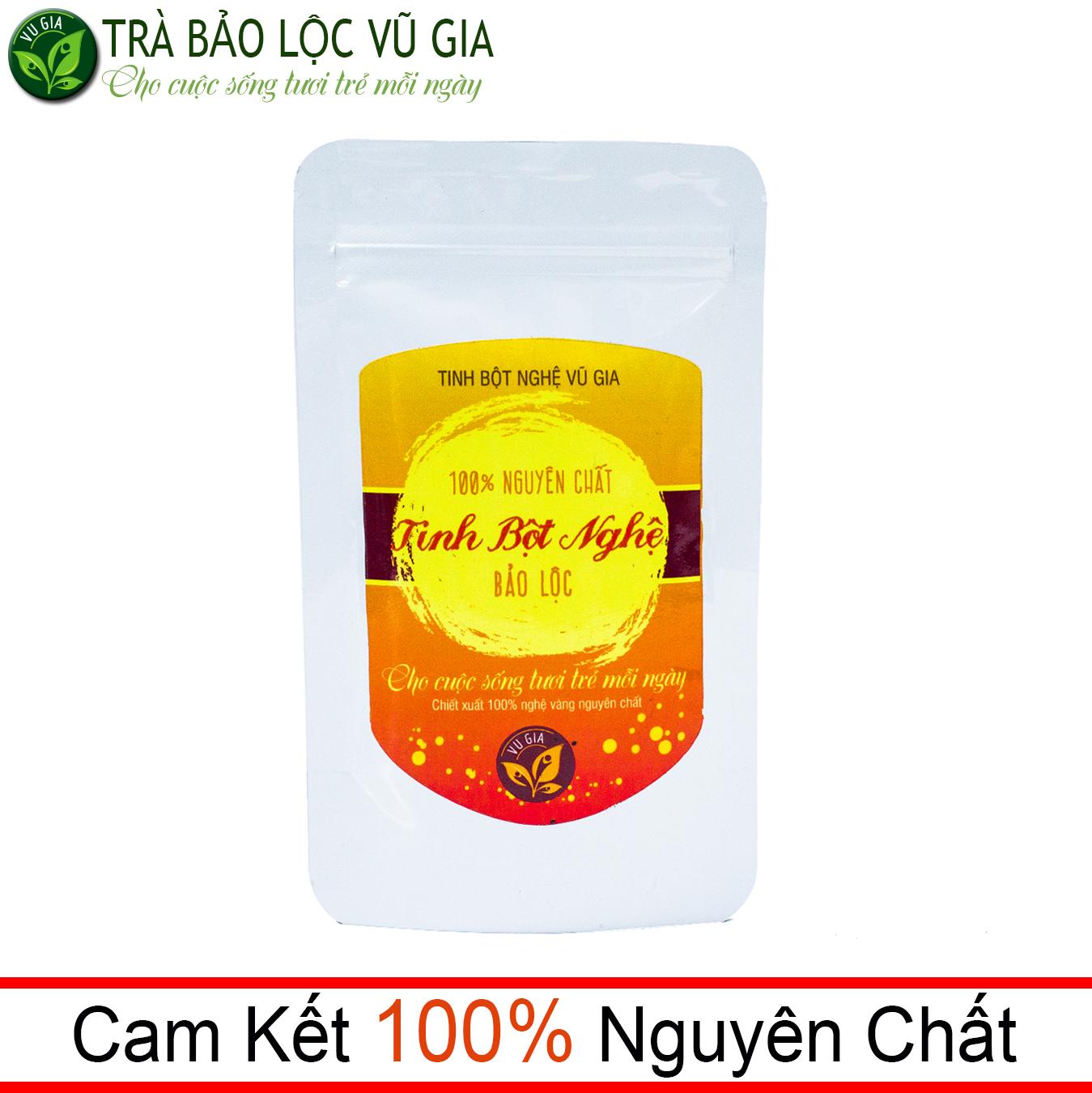 Tinh bột nghệ se khít chân lông 100g