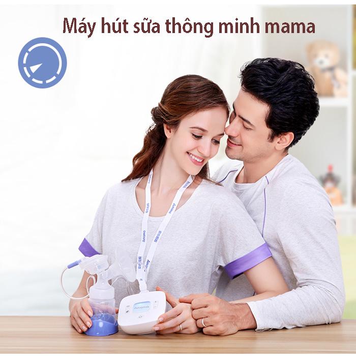Máy Hút Sữa Mẹ Amama - Máy Hút Sữa Mẹ Tốt Cho Con Đạt Chuẩn USA Quốc Tế , Máy Vắt Sữa Cho Trẻ Sơ Sinh, Mua Ngay Máy Vắt Sữa Amama Cao Cấp, Máy Vắt Êm Ái , Không Đau Rát - Hiệu quả cao,An toàn,Dễ dàng sử dụng