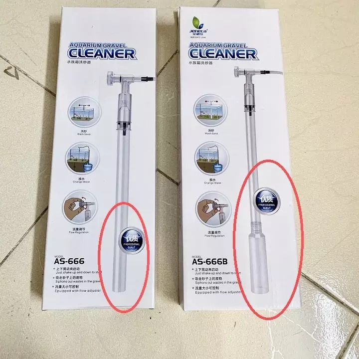 Máy hút cặn hồ cá as - 666 - dụng cụ vệ sinh hồ cá , hò thuỷ sinh