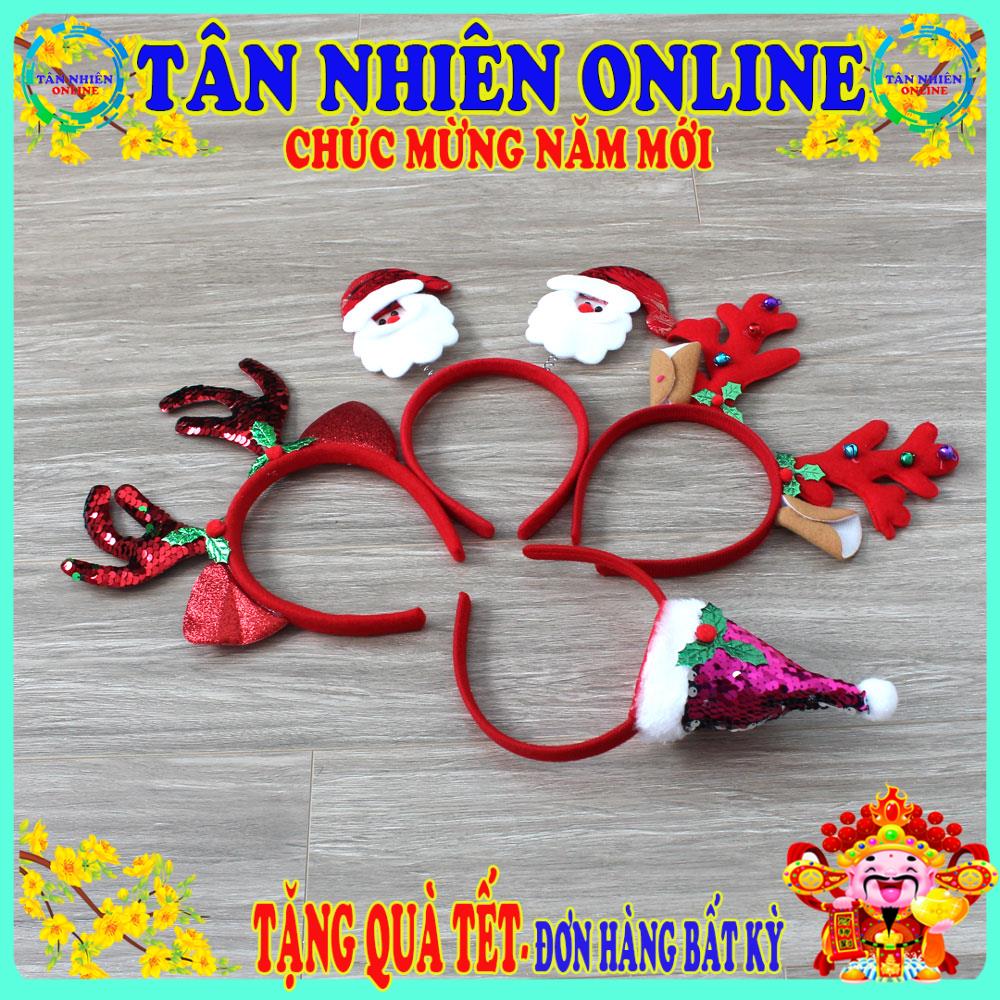 Bờm cài tóc - Băng đô cài tóc Noel Giáng Sinh phụ kiện đi chơi mùa lễ giáng sinh dùng cho cả nam và nữ