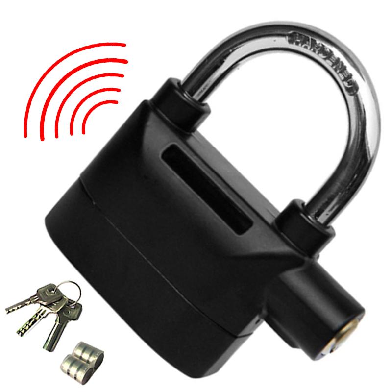 [HCM]Ổ KHÓA CHỐNG TRỘM KINBAR ALARM LOCK màu đen