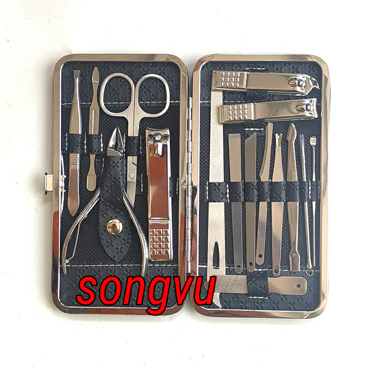 Bộ cắt tỉa móng tay móng chân 16 món