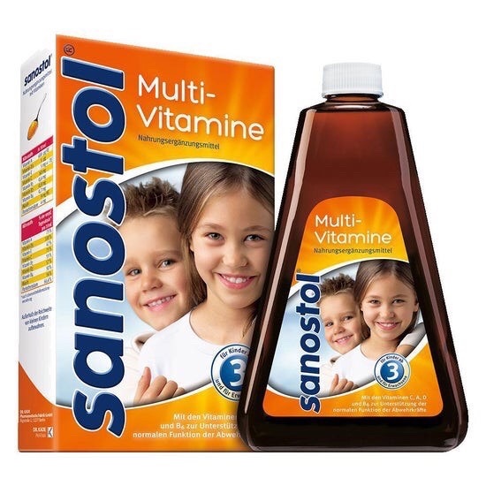 Vitamin tổng hợp Sanostol dành cho bé từ 3 tuổi