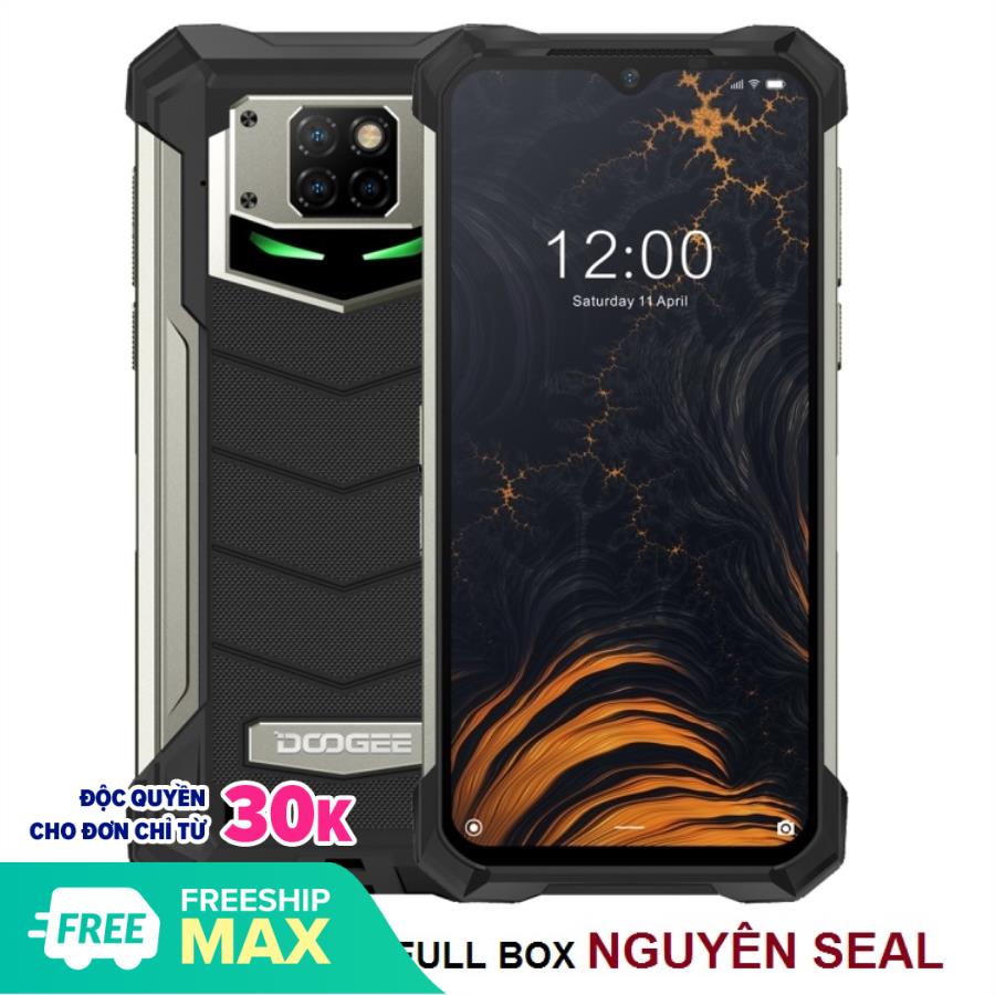 [HCM]điện thoại Doogee S88 Pro(Ram 6GbRom 128Gbpin 10.000mAhPin khủngchống nướcchống va đập)
