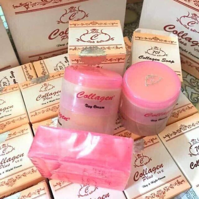 [HCM]Bộ Kem Collagen Face 701 Ngày và đêm