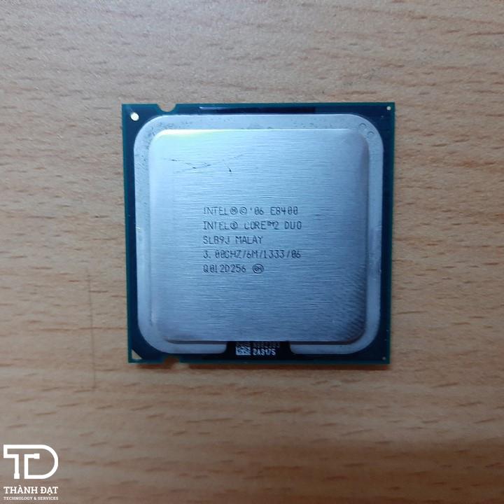 Bộ vi xử lý E8400 kèm keo tản nhiệt dùng cho Main G41, G31