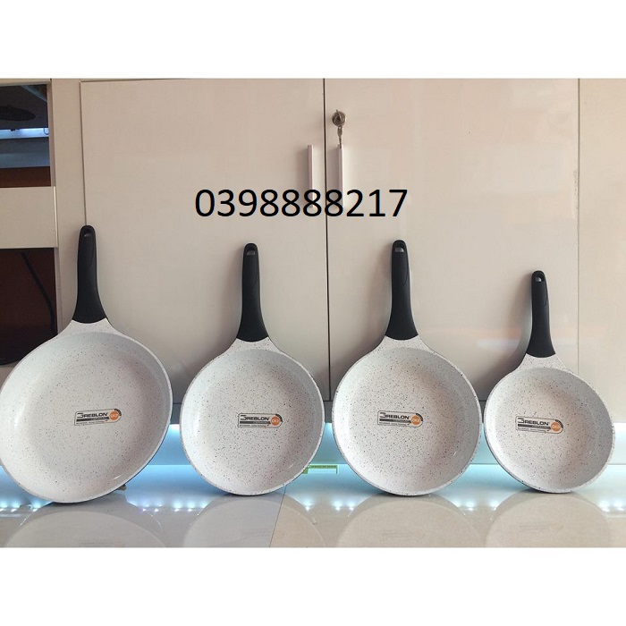 Chảo từ men Đức chống dính Rapido 20cm đáy phẳng RP20-RF nhập khẩu từ Đức, chảo bằng nhôm đúc nguyên khối, tay cầm chắc chắn