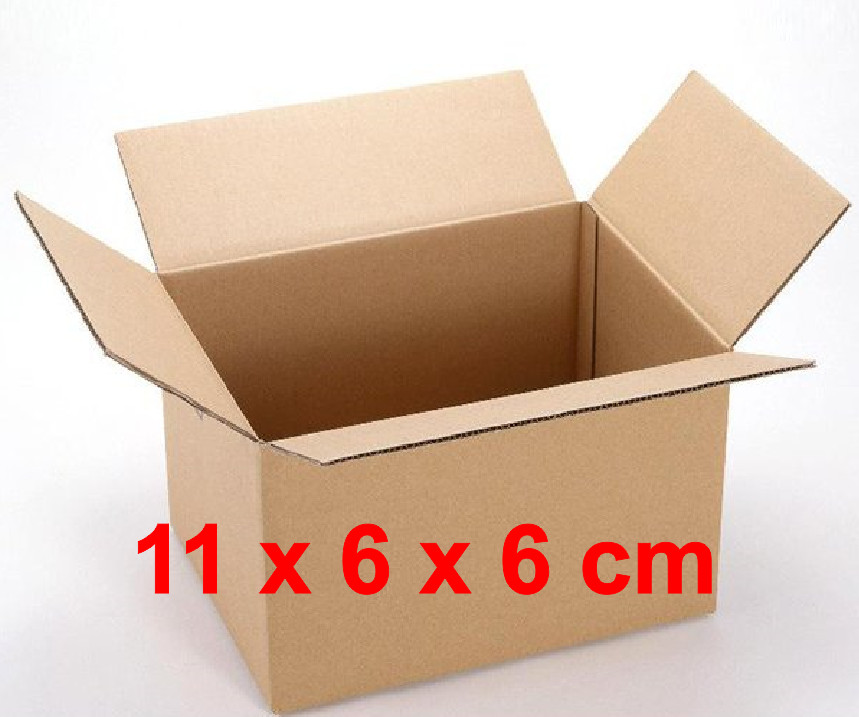 Hộp Carton 11x6x6cm đựng hàng bán online, đựng quà
