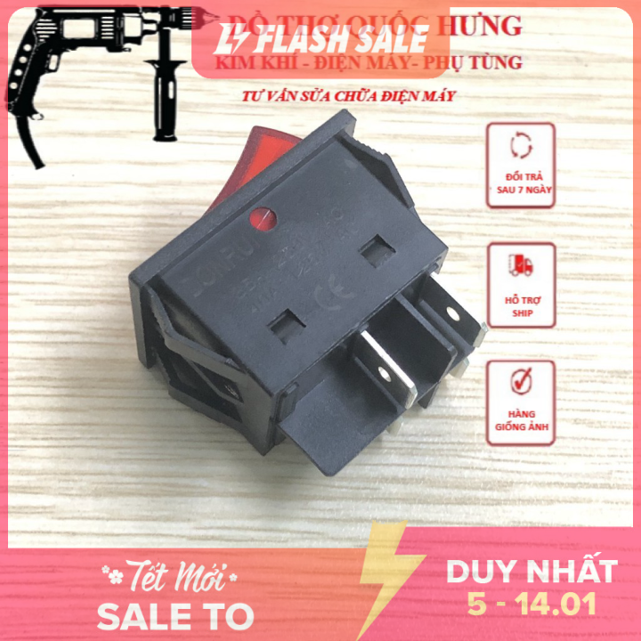 Công tắc máy rửa xe loai tốt dùng được cho máy hàn điện Bach Hoa Truc