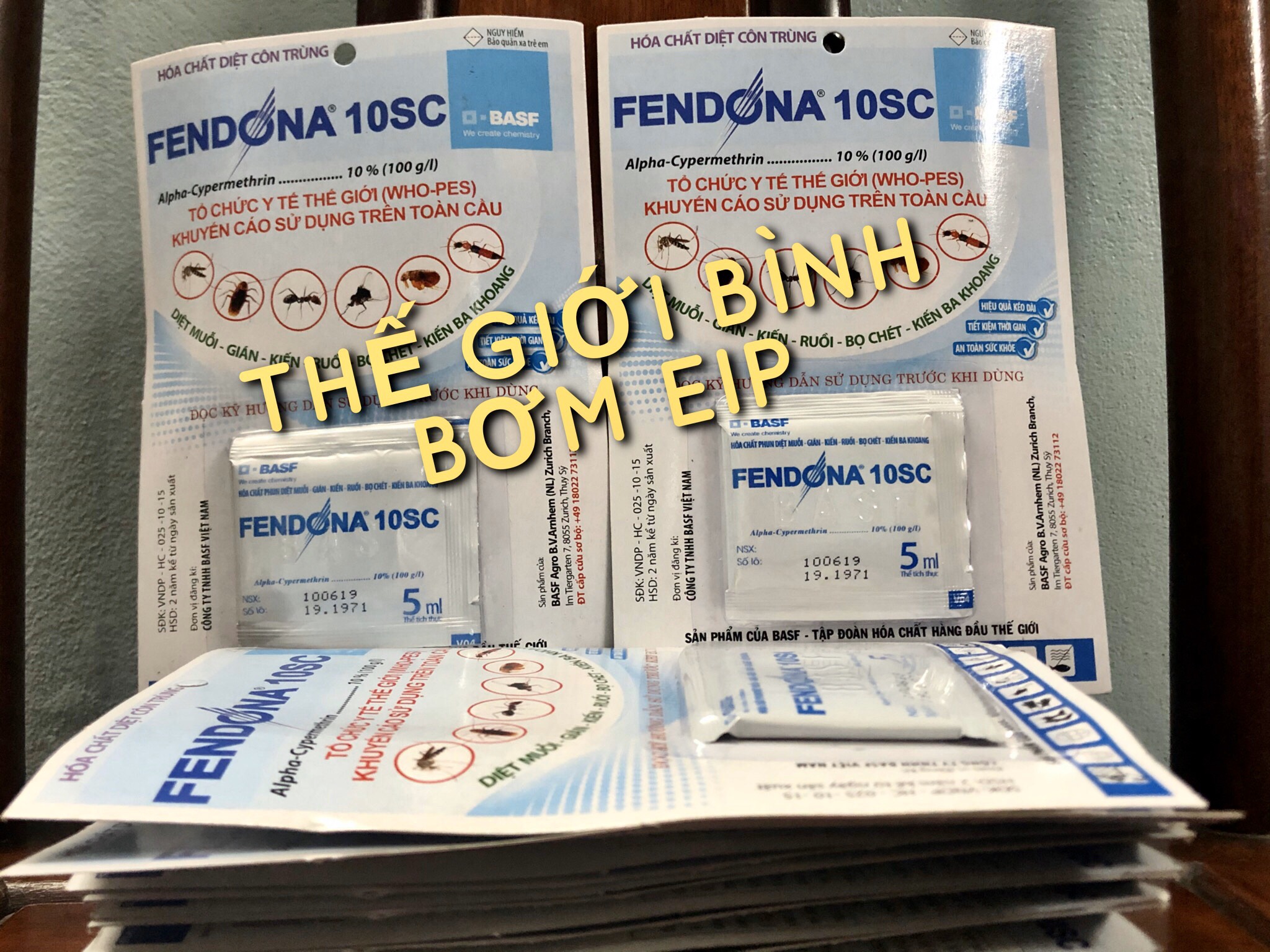 Thuốc xịt muỗi Fendona 10SC