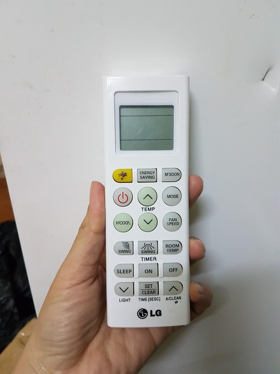 Điều khiển điều hòa LG vuông dài