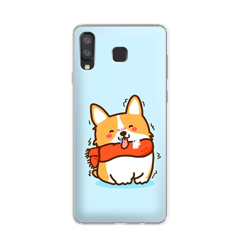 [HCM]Ốp lưng điện thoại Samsung Galaxy A8 star - 01033 7869 DOG01 - Silicone Dẻo
