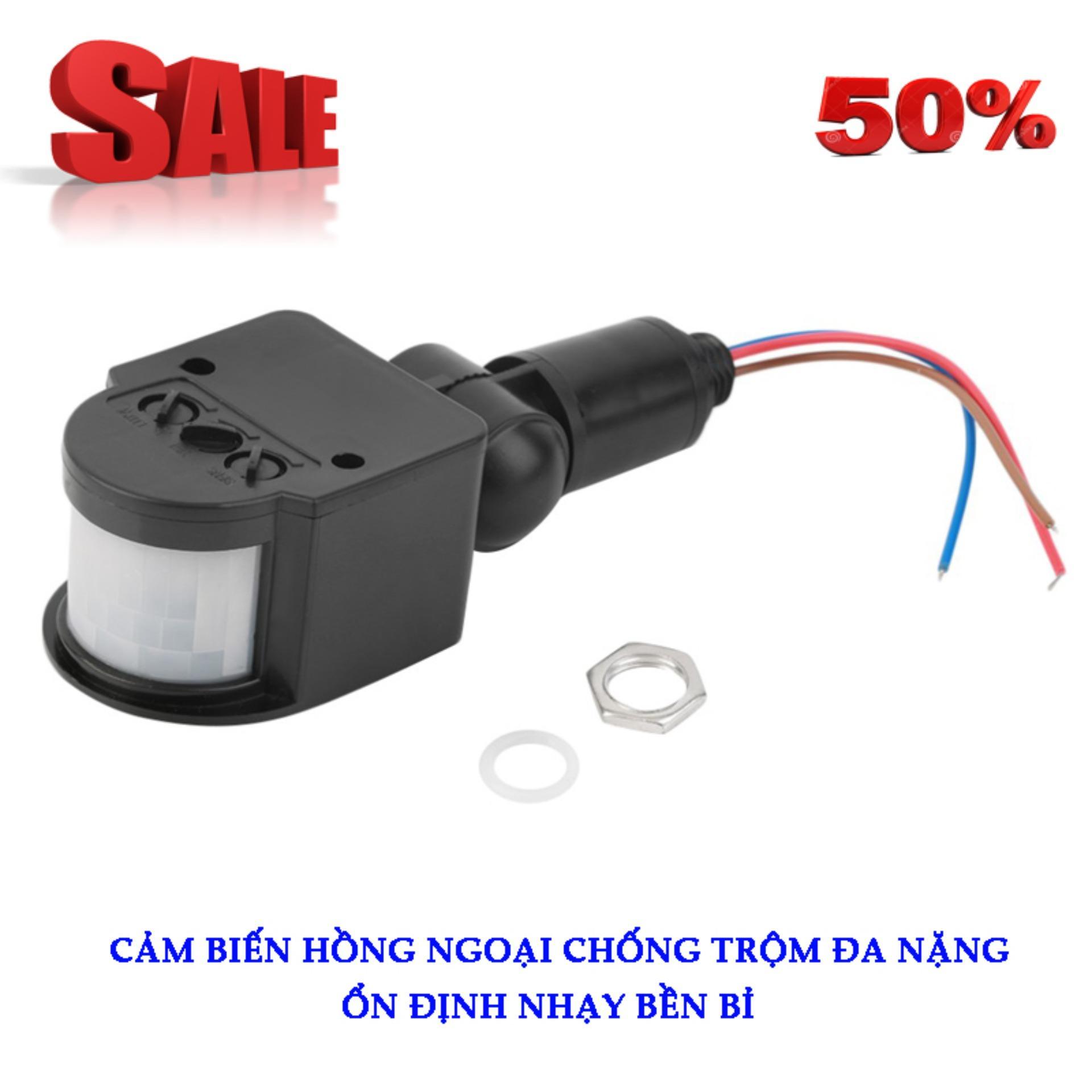 Công Tắc Cảm Ứng Hồng Ngoại TPHCM, Cảm Biến Chống Trộm Hồng Ngoại Đa Năng, Cảm Biến Tự Động Bật Tắt Khi Có Người. Giảm tới 50% Chỉ HÔM NAY