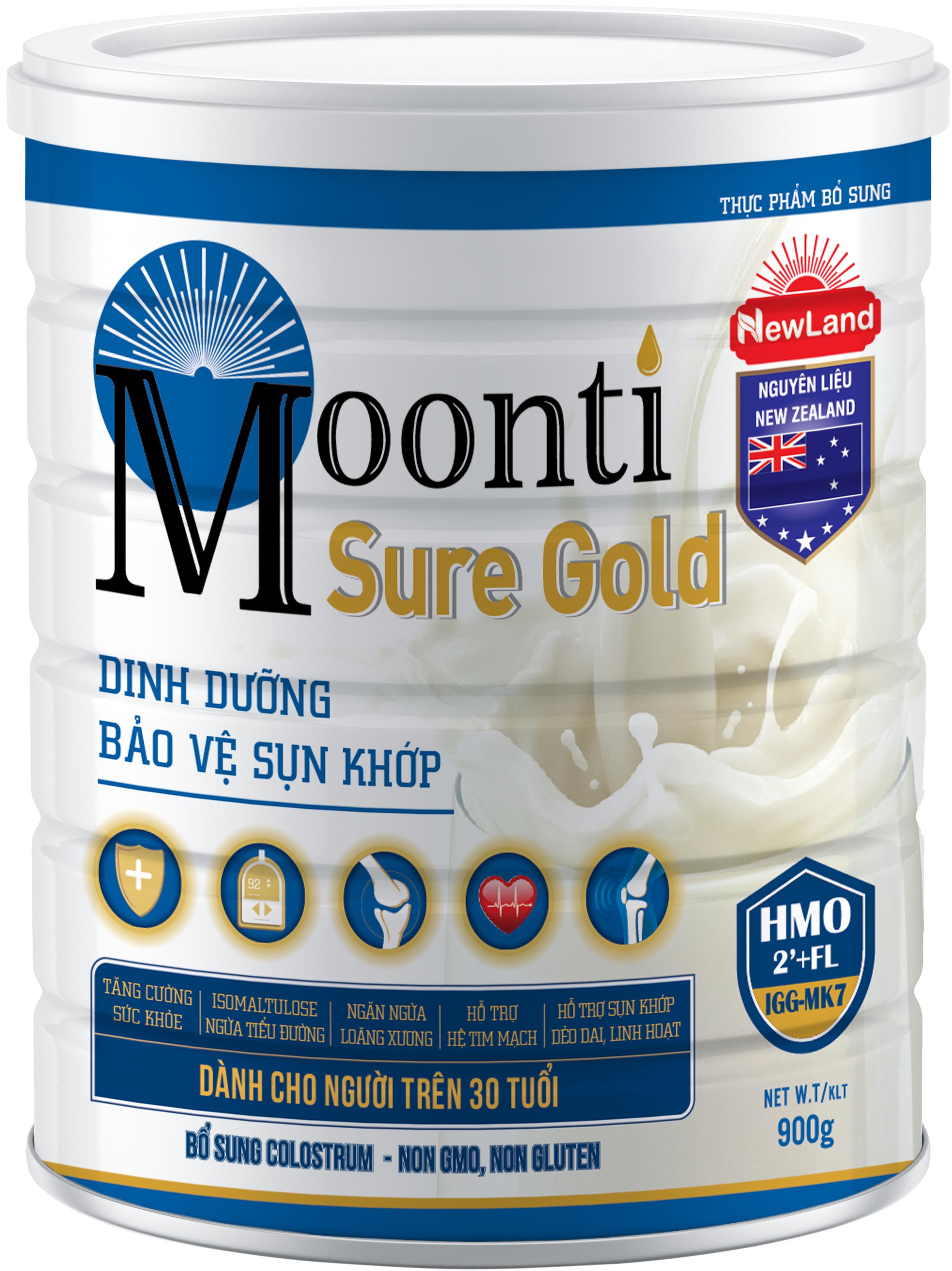 Sữa bột moonti sure gold 800g - freeship max - lohamart