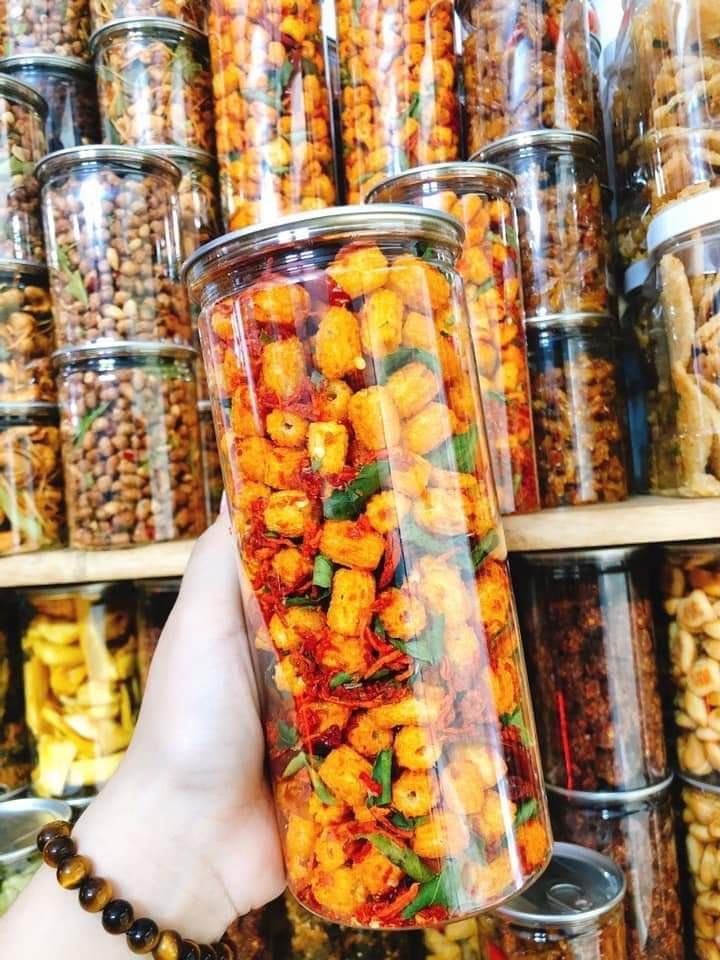 Nui sấy khô bò lá chanh 300gr