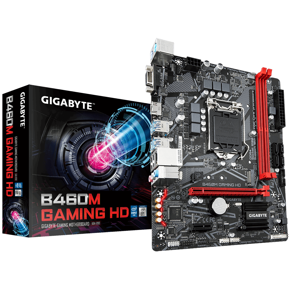 Mainboard gigabyte b460m gaming hd