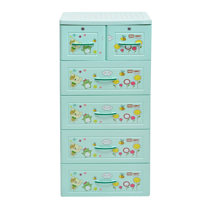 Tủ Quần Áo Trẻ Em Panda 5 Tầng Song Long