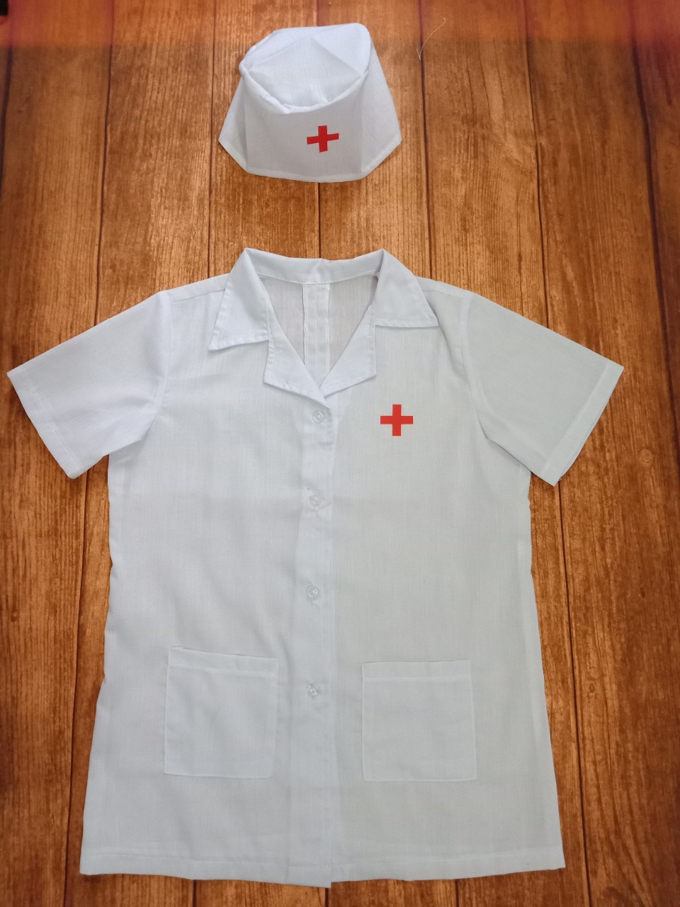 Áo bác sĩ + mũ