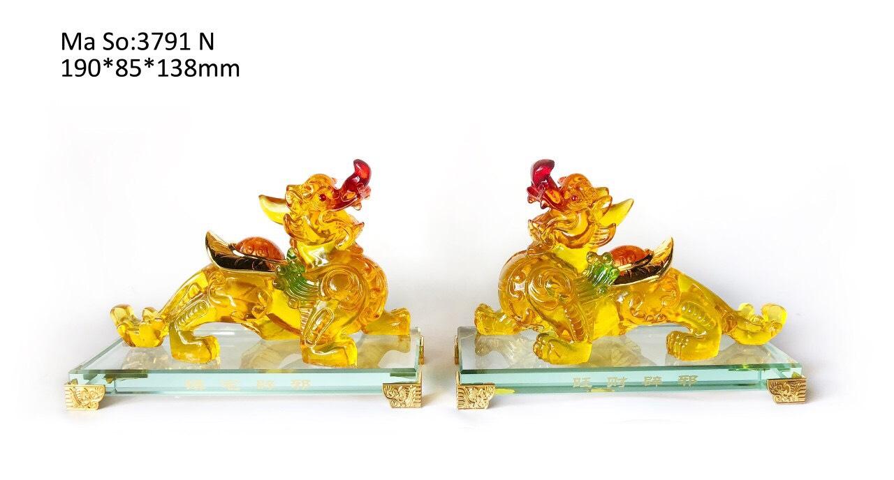 [Phong thủy]Tỳ Hưu đế thủy tinh