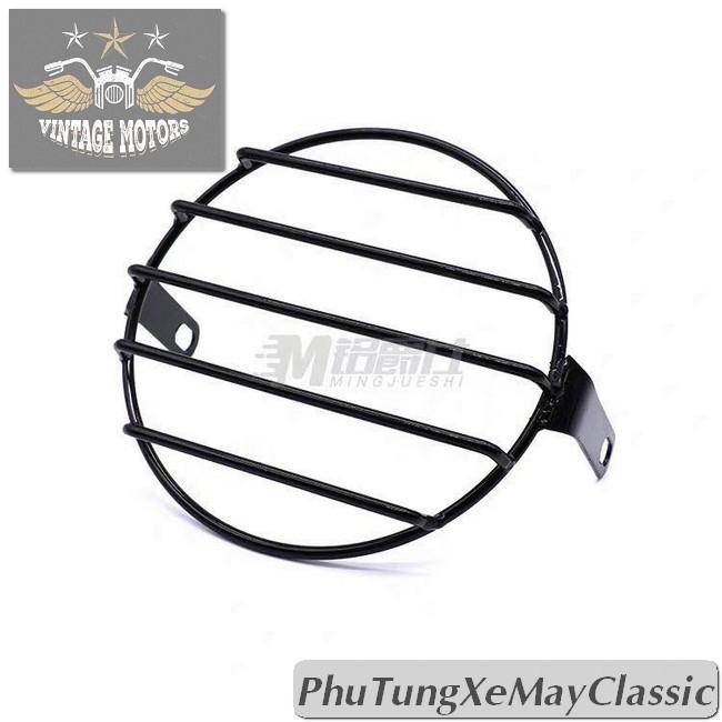 Lưới đèn pha xe máy độ classic - lưới đèn pha su gn, rebel, lưới lắp ngoài