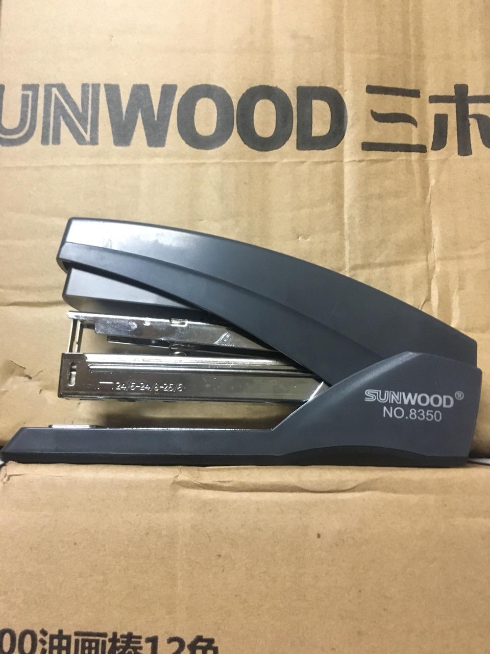 Dập ghim Có trợ lực 50 tờ SunWood 8350