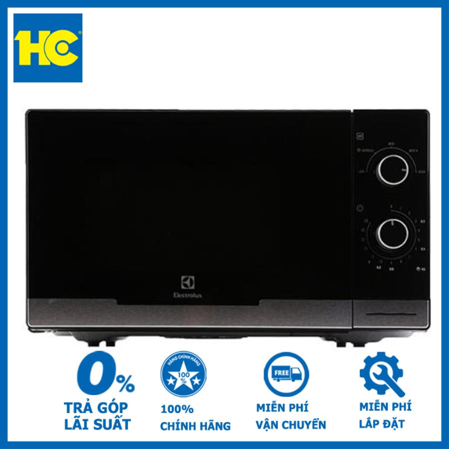 Lò vi sóng electrolux emm2318x 23l - miễn phí vận chuyển & lắp đặt - bảo hành chính hãng